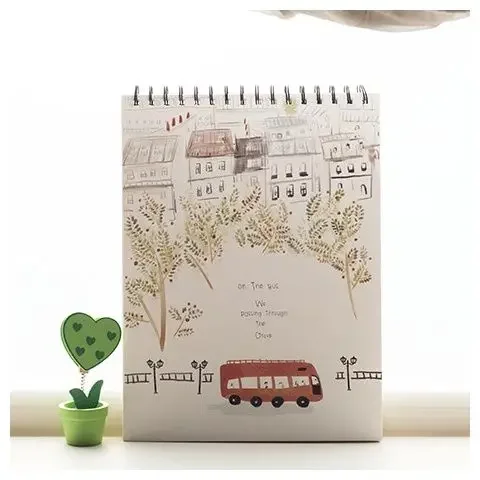 Professional Sketchbook Thick A4 Pape Notebook Diary Art School Supplies Pencil Drawing Notepad Painting Book