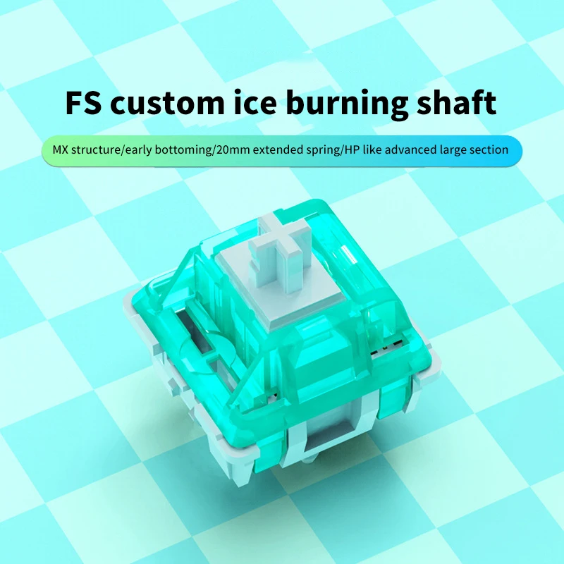 Interruttore da 10 pezzi per tastiera interruttori silenziosi Clicky tattili lineari a 3pin per tastiere meccaniche interruttore da gioco grigio bianco rosso blu