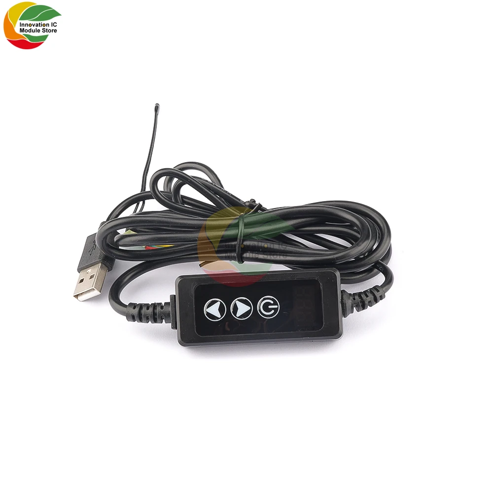 W-3301 USB 미니 온도 조절기 스위치, LED 디지털 제어, 온도 컨트롤러, 온도계, DC 5-24V, 12V, 신제품