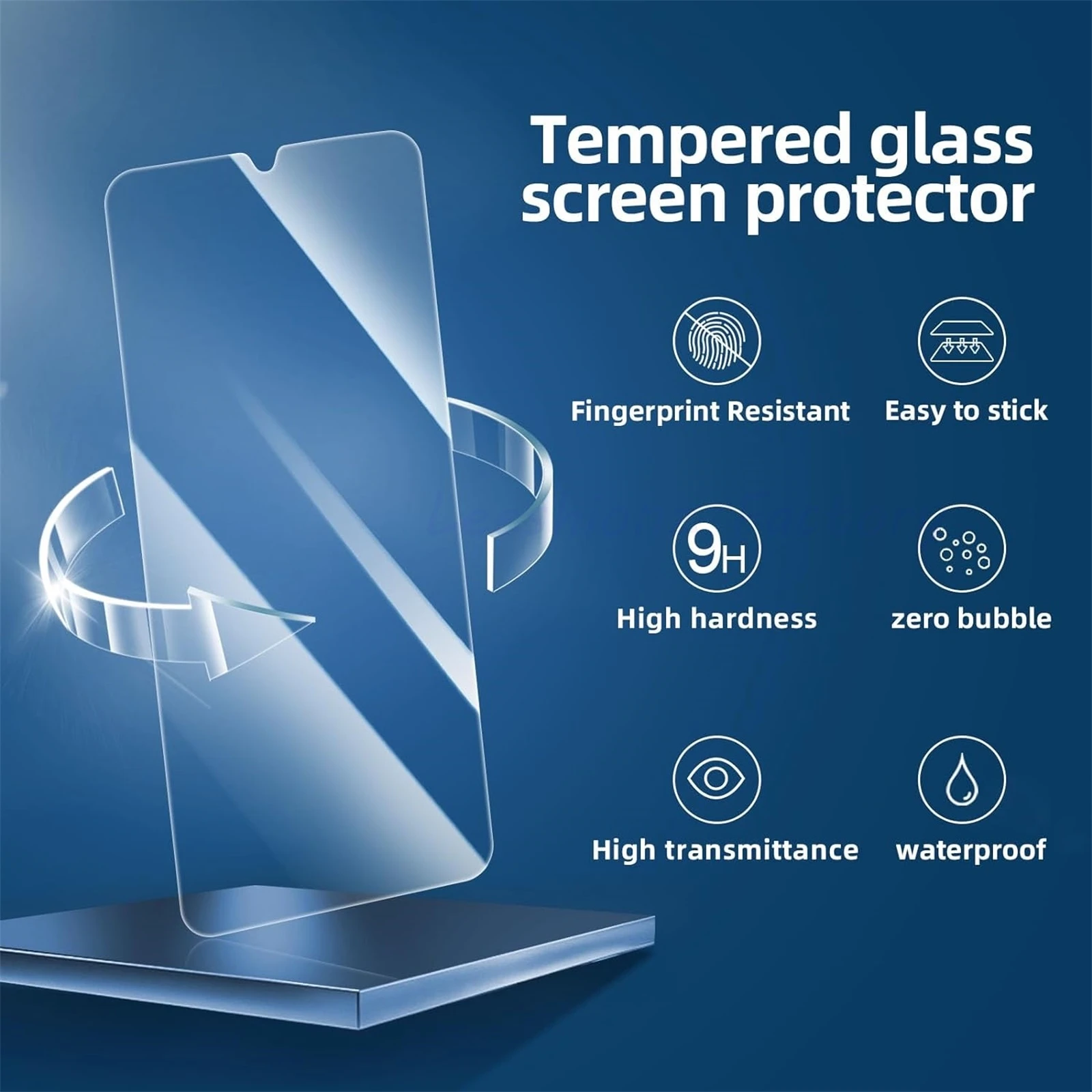 2/4Pcs 10D Tempered Glass For Samsung Galaxy A24 Screen Protector Glass Film