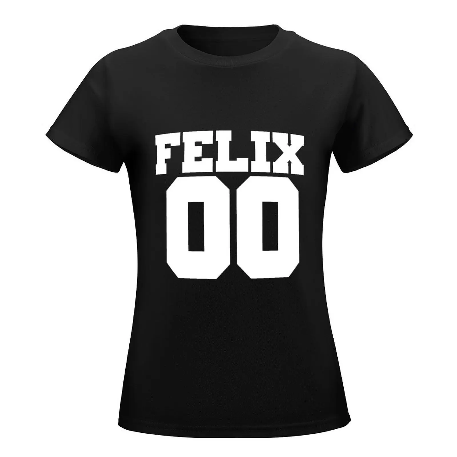 Felix 00 T-Shirt summer top cute clothes cute tops graphic t-shirts for Women