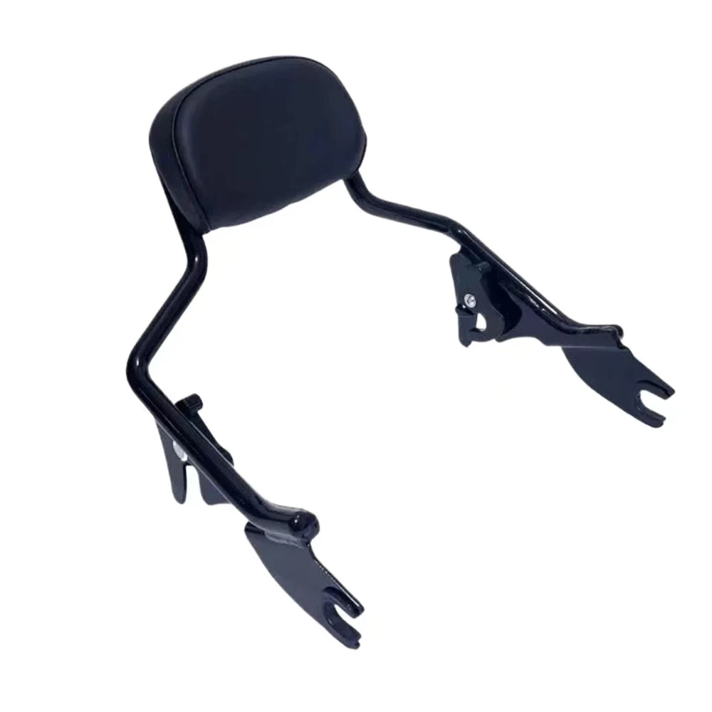 Motorcycle One-piece Detachables Passenger Backrest Sissy Bar Pad for Harley Road King Road Glide 2009-2024