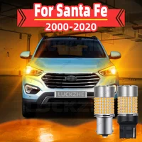 Luces LED de señal de giro para Hyundai Santa Fe 1 2 3 4 2000-2020 2012 2013 2014 2015 2016 2017 2018 2019 lámpara indicadora trasera delantera