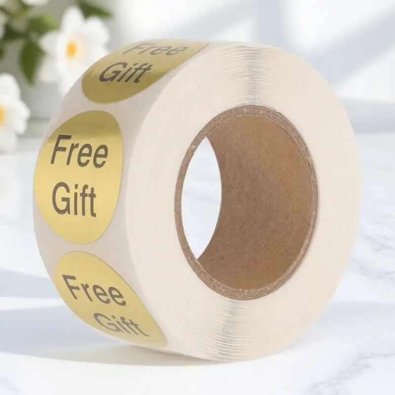 

500Pcs Adhesive Free Gift Stickers Customer Appreciation Label for Small Business Gift Wrapping Packaging Supermarket Decor