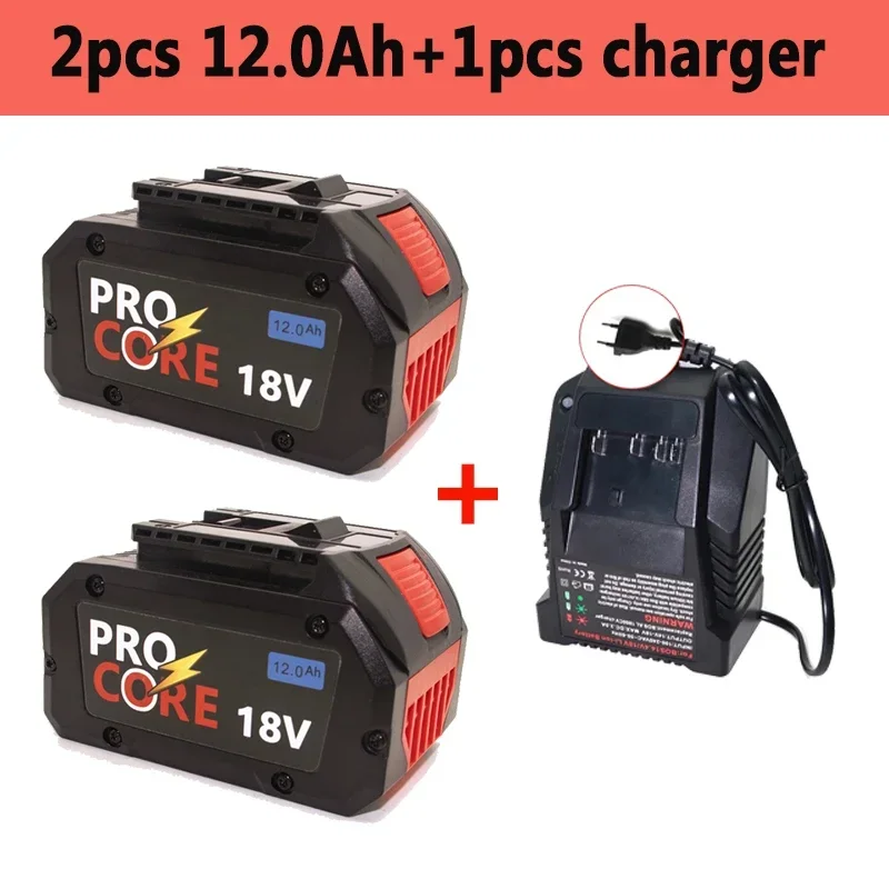 8AH/10AH/12AH For BOSCH Professional 18V 21700 Battery ProCORE 18V Li-ion Replacement for BAT609 BAT618 with bms