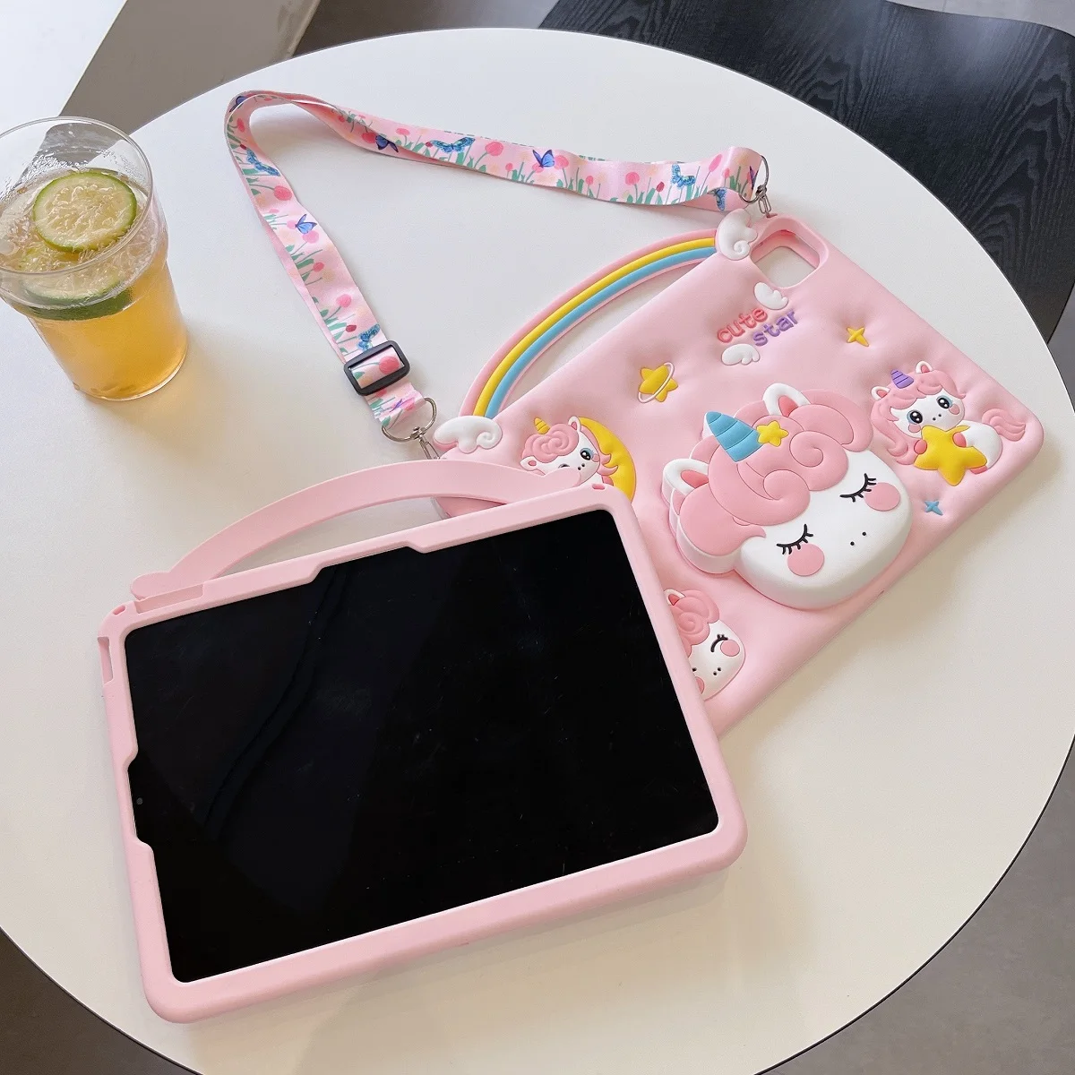Child Case For IPad 10th Generation A16 Pro11 Cartoon Silicone Case for IPad Air 1 2 3 4 5 iPad Mini 6 7 Protective Case Funda