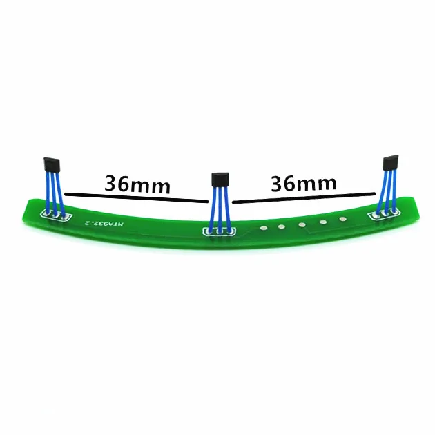 2pcs Electric vehicle motor Hall pcb Plate 260S-120-TYY element 4601H sensor electric car hall sensor pcb board