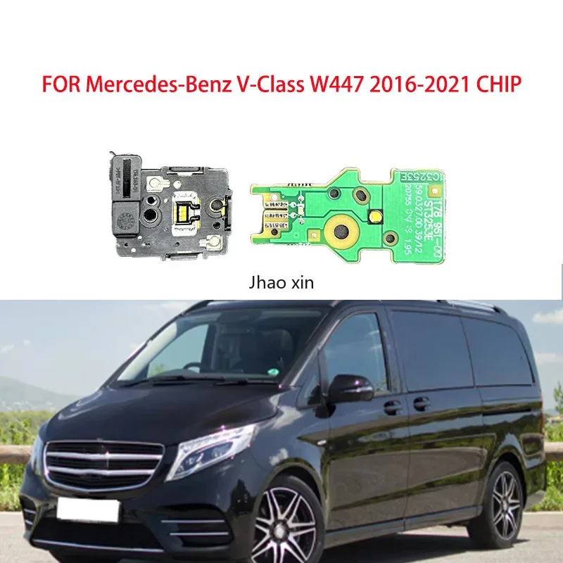 

Белый свет для Mercedes-Benz V-Class W447 Vito V250 V260 2016-2021, автомобильная фара, чип DRL, печатная плата, чип источника света