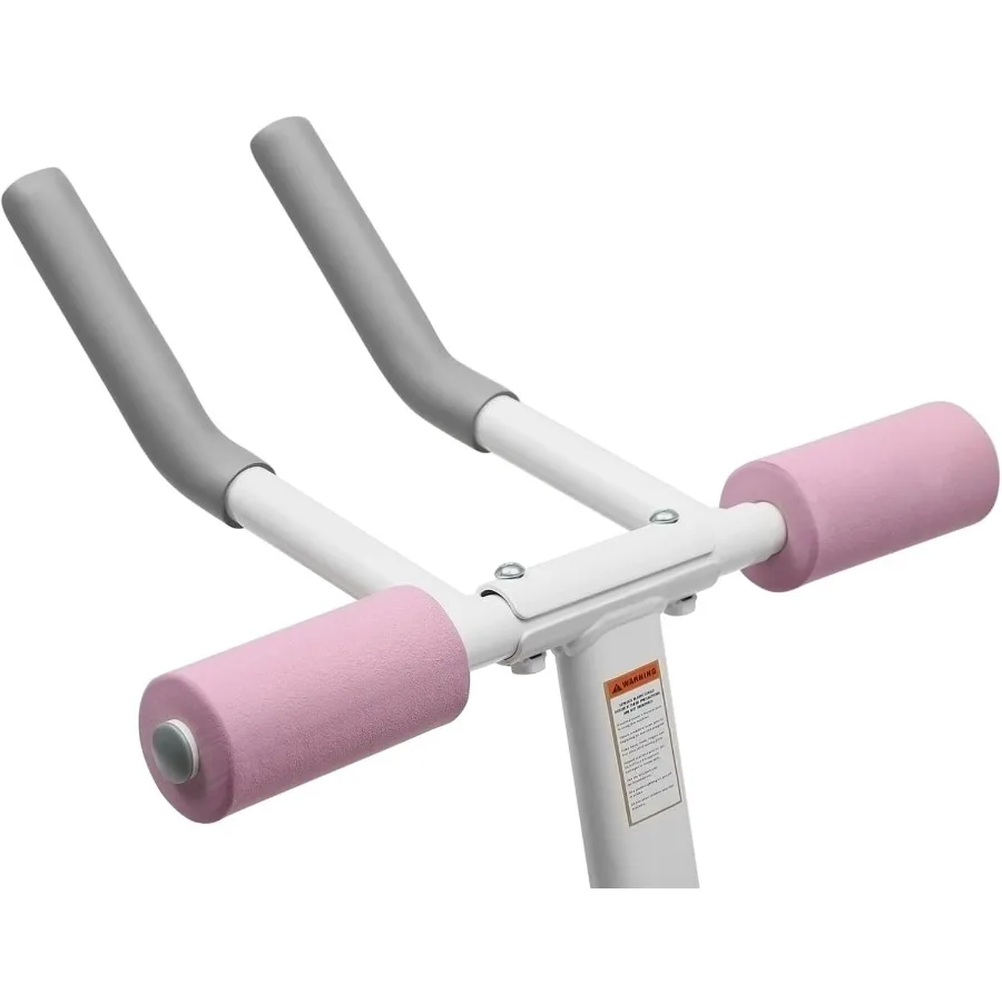 آلة Ab للياقة البدنية المنزلية: معدات تمارين البطن بارتفاع قابل للتعديل مع شاشة LED لكسارة الخصر الأساسية #4