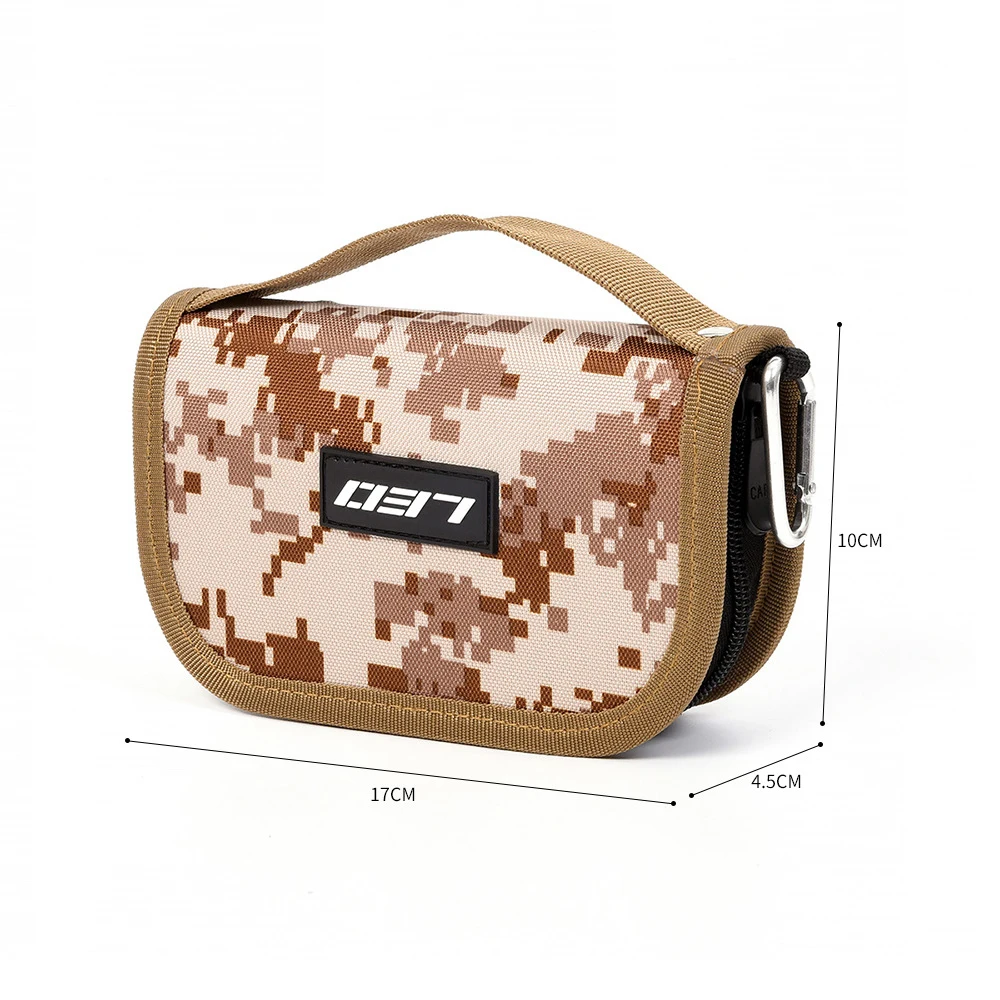 Multi-Purpose Fishing Lures Storage Bag Treble Hook Metal Sequin Trout Spoon Bass Fish Organizer Box Fly Spinner Baits Set