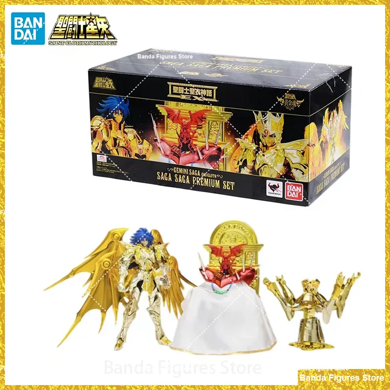 Original BANDAI Saint Seiya Cloth Myth Golden Soul God Gemini Big Set EX Gemini Pope In Stock Anime Collection Figures Model