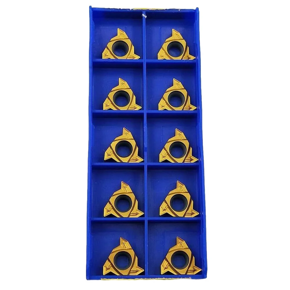 Carbide Turning Insert For Processing Metal Internal Thread Inserts Gold LT16.01N-G60P Finishing High Resistance