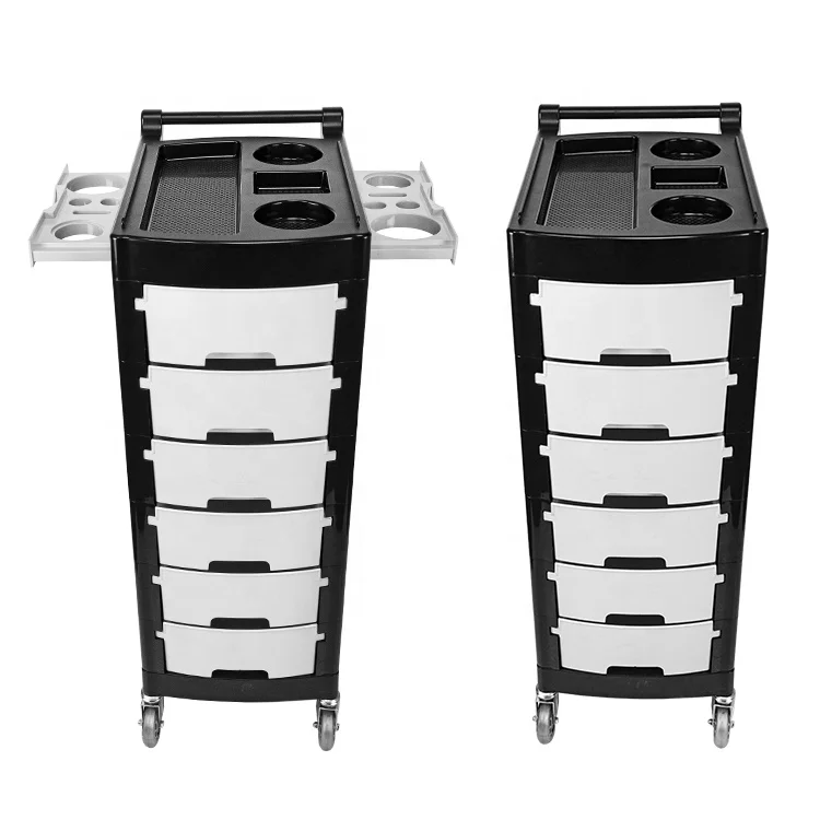 Carrinho de cabeleireiro para barbearia, carrinho de beleza, vendas