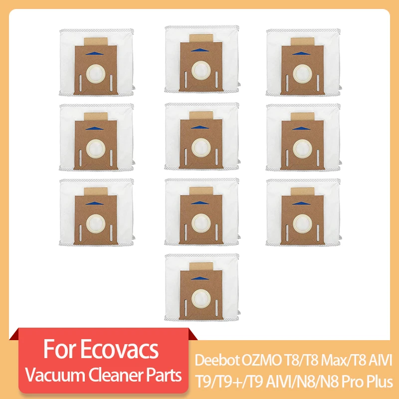 

Dust Bags For Ecovacs Deebot T8/T9 Max AIVI N8 N8 Pro Vacuum Cleaner Disposable Garbage Bags Dirty Bags Accessories Spare Parts