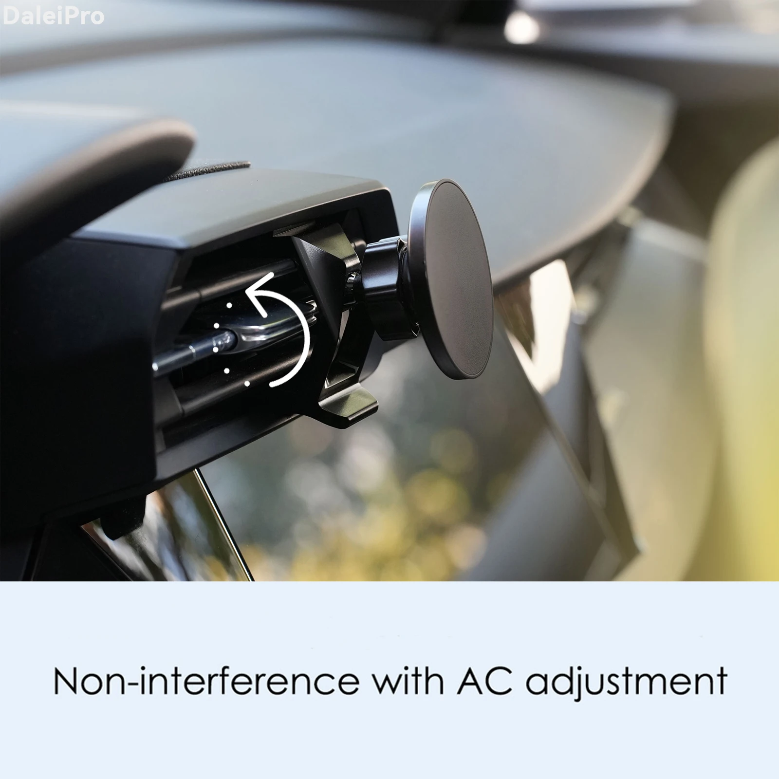 Custom Fit for Audi A3 8Y 2021-2023 2024 2025 2026 Magnetic Phone Mount Airflow Cooling Car Phone Holder 360° Swivel Holder Base