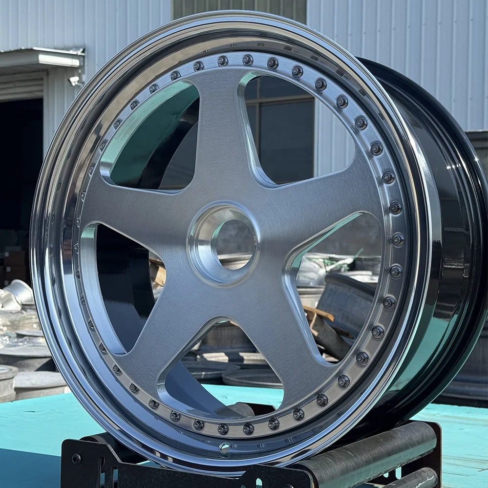 

Forged 3-piece wheel style 18 19 20 21 22 23 24 24 26 custom deep disc 6061-T6 alloy car rims for Porsche 911