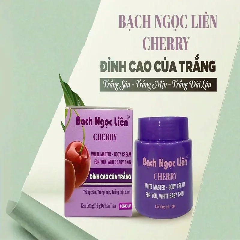 Kem dhi ng trucueng da tolan thane buntch ligcoc lin cherry 120g, chaciu nh taccip da xaccip méu