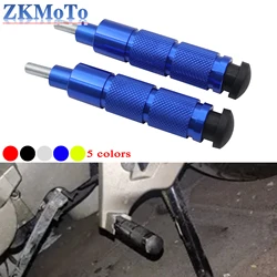 Motorcycle Bike Scooter Dirt Bike M8 CNC Footrests Foot Pegs Pedals For Kawasaki Honda KTM Yamaha Suzuki Motocross ATV Universal