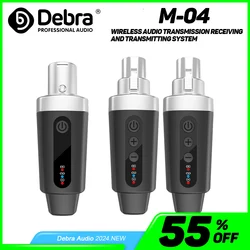 Debra Wireless Transmission & Reception System With Stable Transmission no Lag for Wired Microphones, Mixing Console