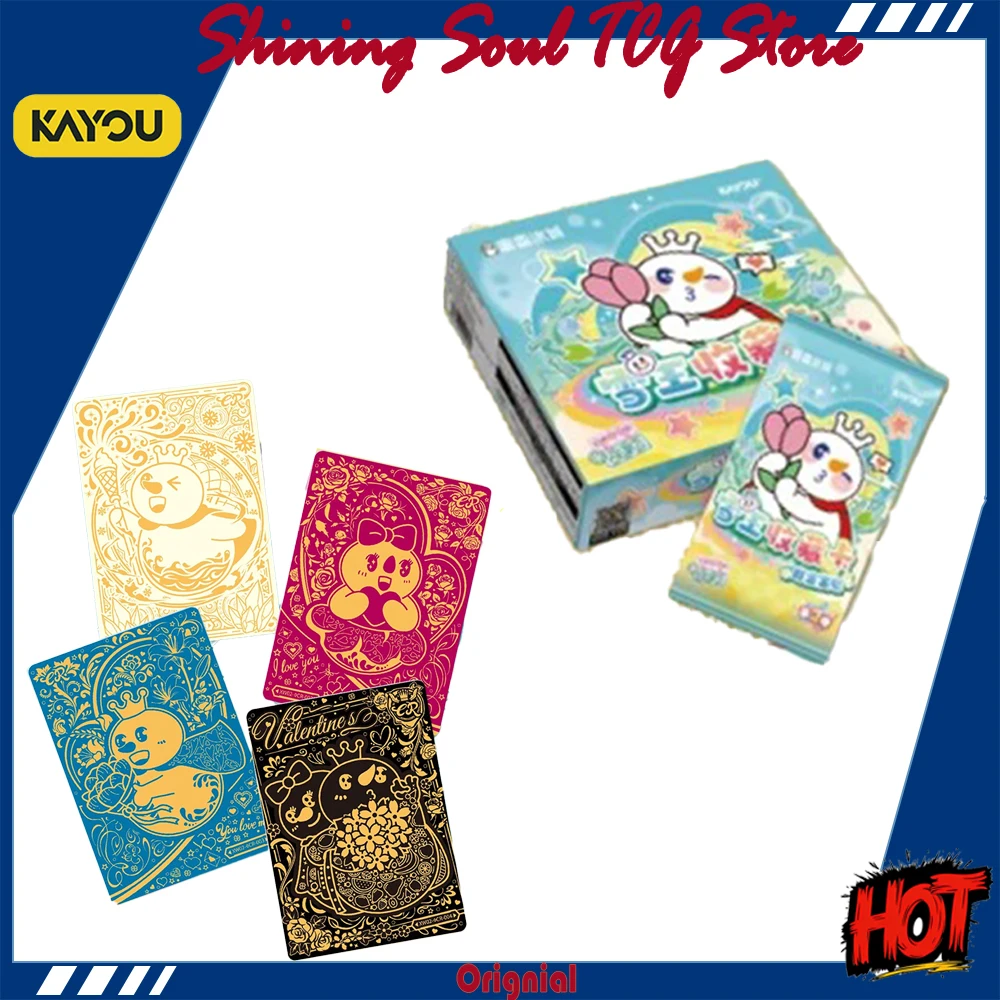 

Genuine KAYOU Mixue Ice Cream & Tea Sweet Honey Pack Series 2 Warm Snowball Snow Globe Parallel Snow King Card booster boxes Toy