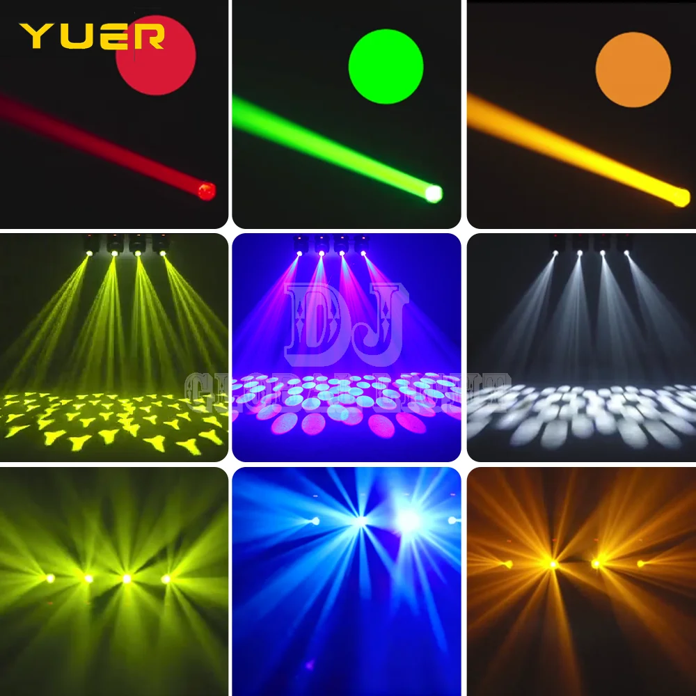 

100W LED Beam Moving head Light with 8 Gobos 18 prisms DMX512 Control for DJ Disco party wedding Nightclub bar stage lighting
