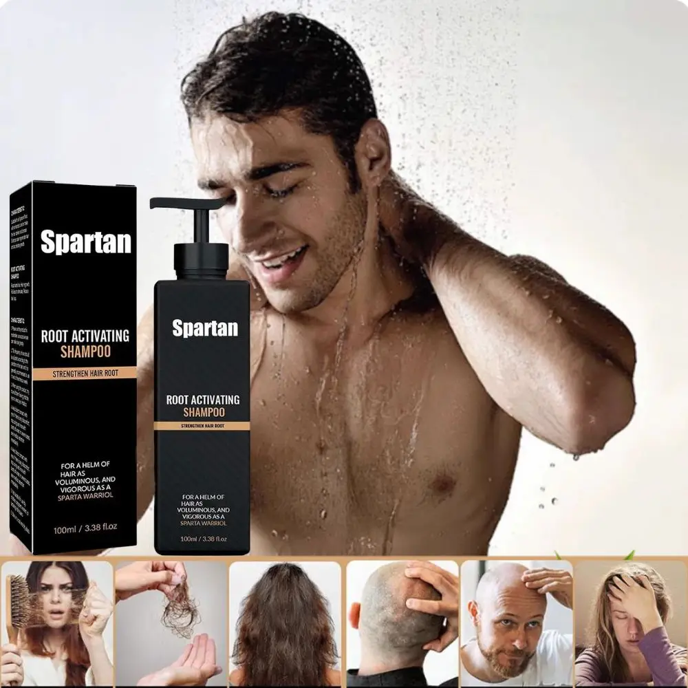 

Spartan Root Activator Hair Regrowth Shampoo Anti Hair Loss Oil Control Fluffy Relieve Itching Scalp Care Hair Conditioner