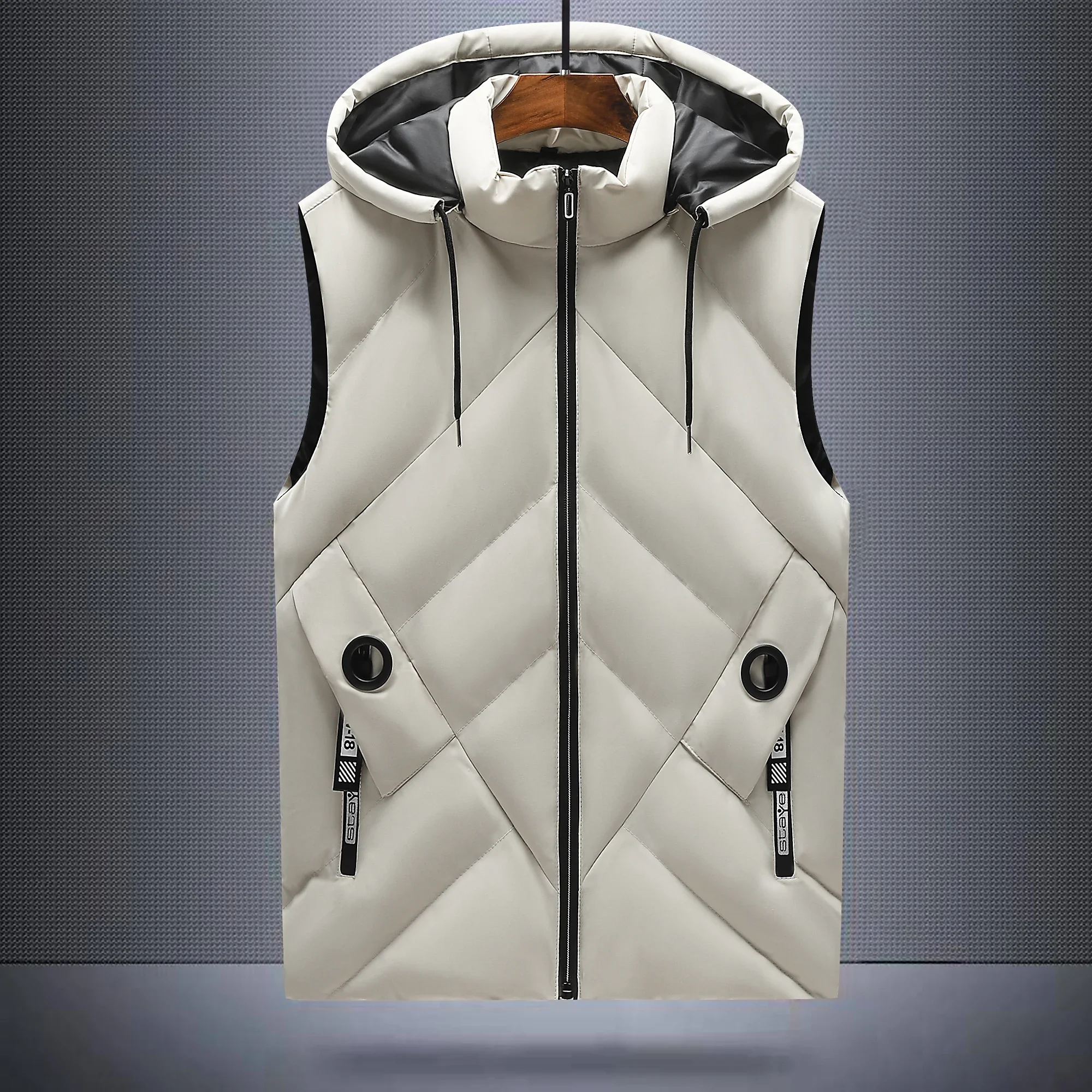 Men Women Autumn Winter New Down Jacket Fashion Casual Hooded Vest Thick Warm Slim Fit Coat High-quality Outdoor Parka Coat 2025