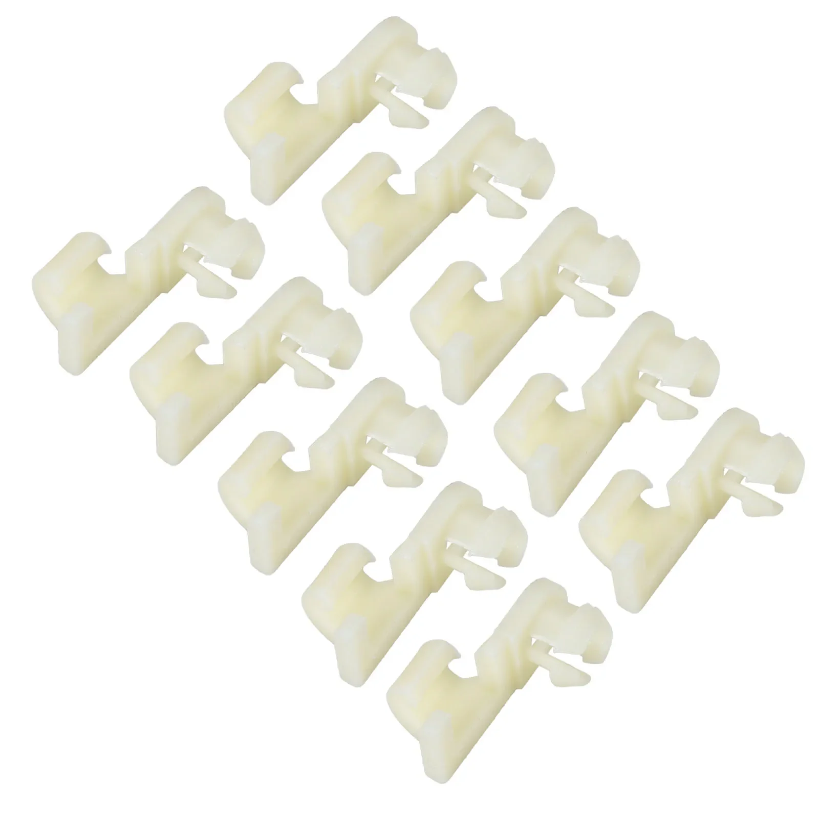 10Pcs Plastic Auto Tailgate Rod Clips 3/16\