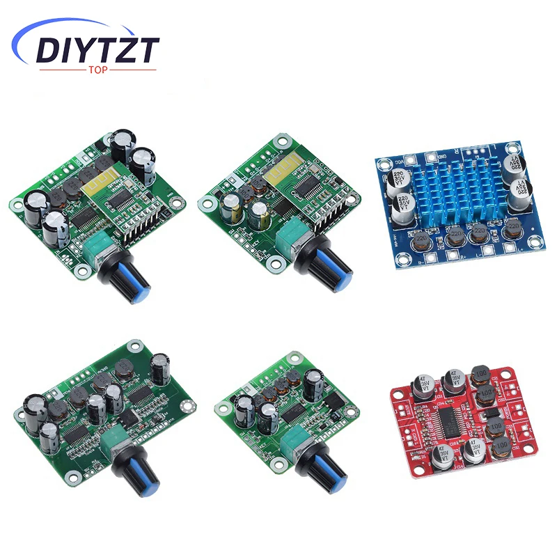 Bluetooth 4.2 TPA3110 15W 30W X 2 Dual Channel Digital Stereo Audio Power Amplifier Board Module Car For USB Portable Speake