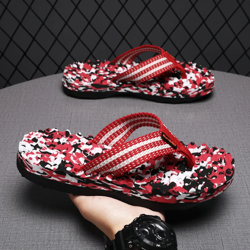 Extra Large Mens Flip Flops Size 46 47 Breathable Comfortable Casual Summer Sandals