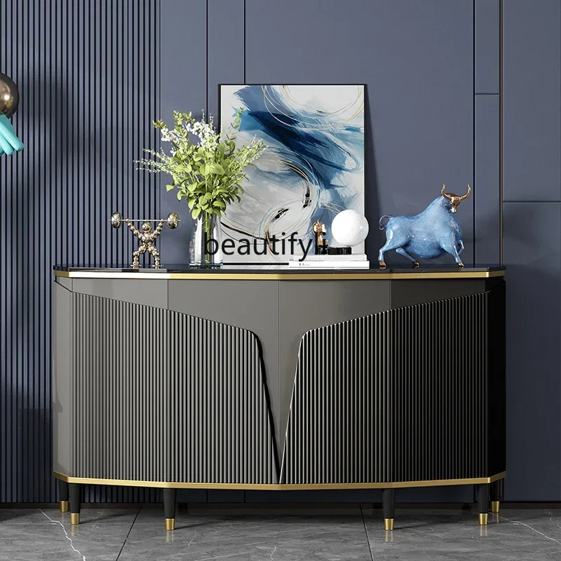 

Multi-Functional Entrance Cabinet American Sideboard Cabinet Living Room Wall Decoration Locker Home Shoe Cabinet