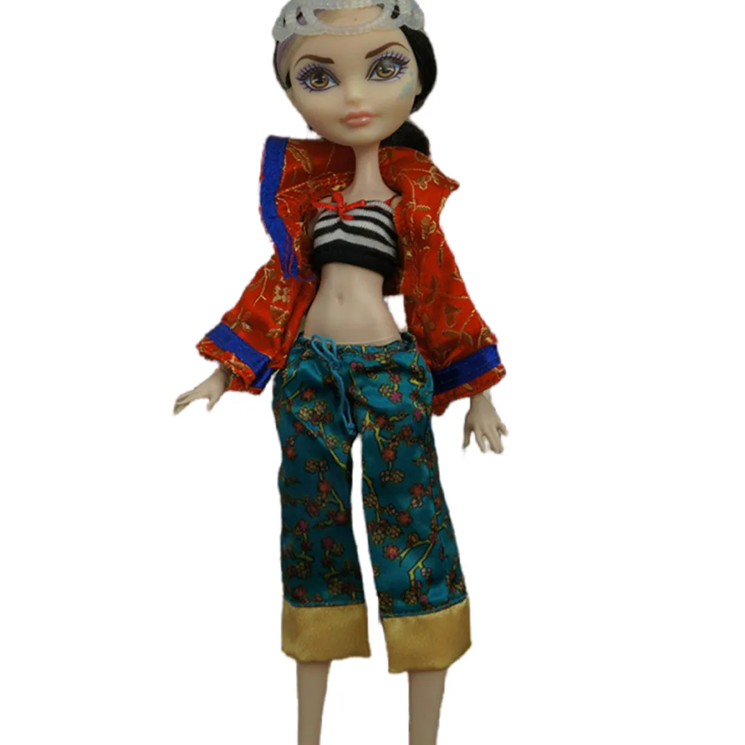 Monstering Doll Dress  Doll Clothes Jeans Outfits Coats Slim DIY Doll Personality 1/6 Doll Clothes Set Girl DIY Toy Decor