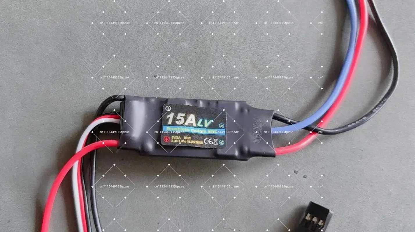 15A 2-4S Brushless Speed Controller With 5V/2A BEC Fit RC Fixed Wing Replaces 15ALV Turbot D460