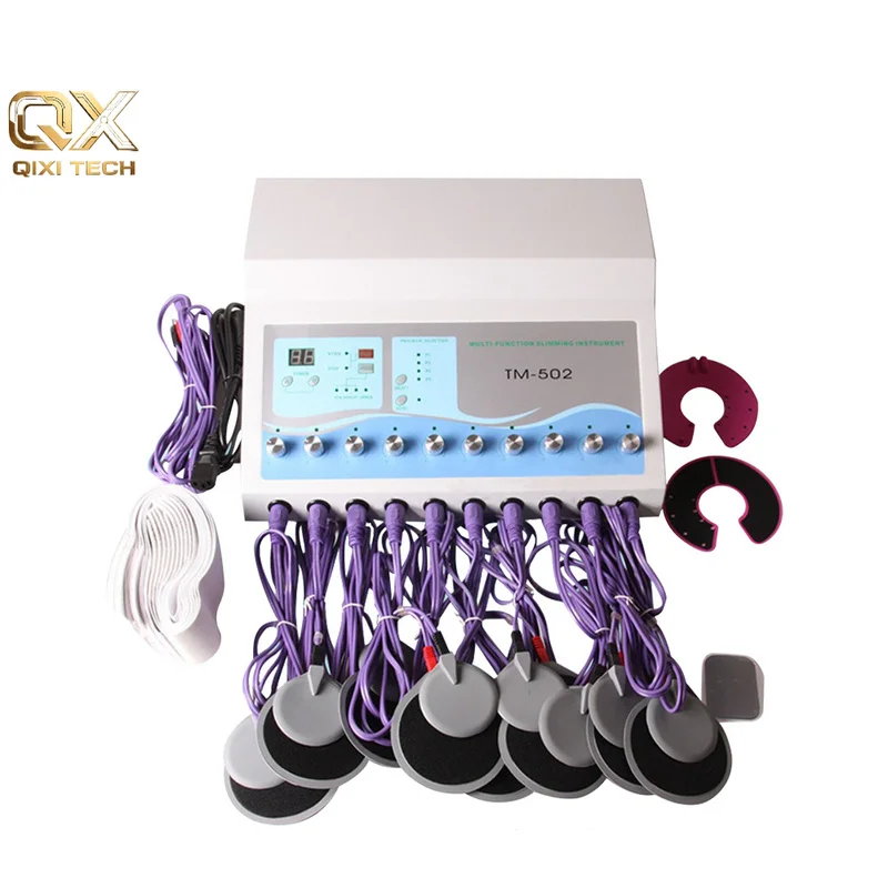 EMS Microcurrent Body Shaping Device, BIO Pulse Meridian Massage Wellness Unit, Multi-channel Body Care Equipment