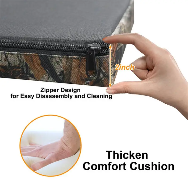 

Treestand Seat Cushion Adjustable Tree Stand Seat Cushion Waterproof Tree Stand Seat Cushion For Hunting Lightweight Replacement