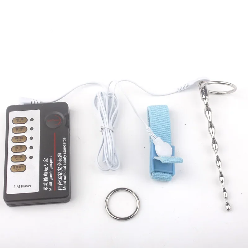 

Urethral Catheters Electric Shock Male Urethral Sound Catheter Electro Penis Plug Dilator Adult Plugs Sex Toys For Men