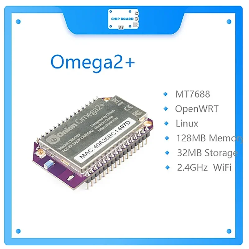 Onion Omega2+ MT7688OpenWRT Linux IoT Development Board For Router