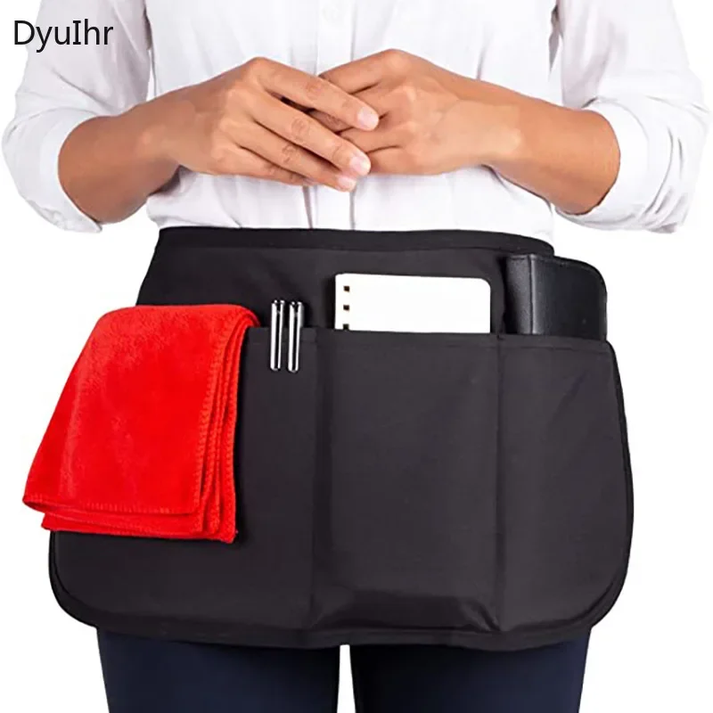 

1pc Oxford cloth apron Waterproof Bartender Restaurant Waiter Work Clothes Half length apron Home and work clothes 1 pcs