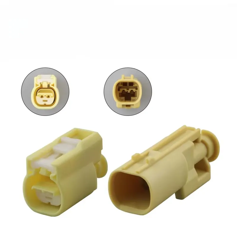 1 Set 2P 7C82-5524-70 7C83-5524-70 90980-11863 90980-11864 AC Assembly Car Solenoid Valve Connector Waterproof Socket for Accord