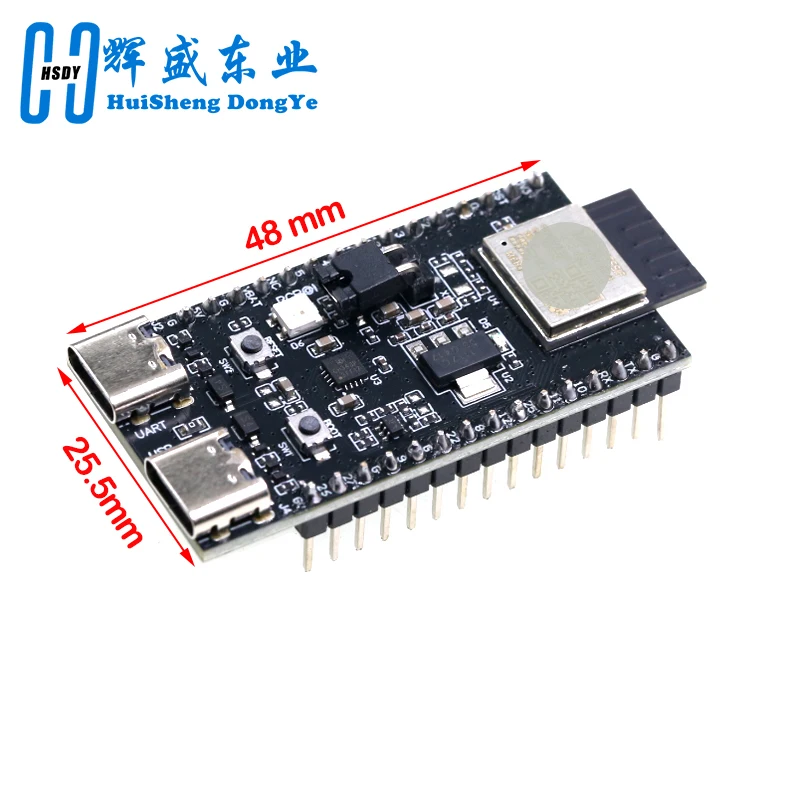 ESP32-H2-DevKitM WiFi+Bluetooth Seri H2 Thread/Zigbee/BLE ESP32-H2 ESP32-H2-DevKitM-1-N4 ESP32-H2-MINI-1 Untuk Arduino