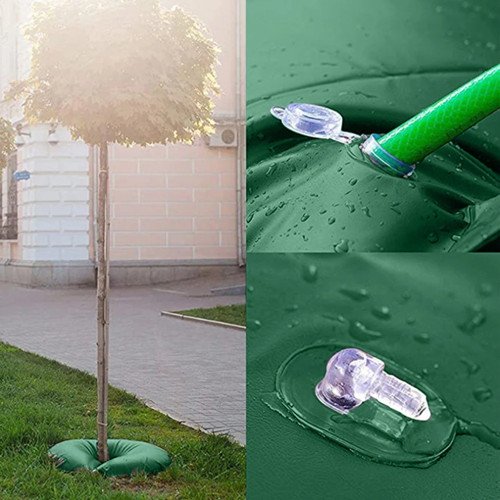 10/15/20 Gallon Slow Release Tree Watering Bag Durable Automatic Drip Irrigation Watering System for Lawn and Garden Outdoor Use