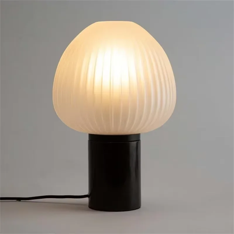 

Modern Table Lamp Simple Design LED Decor For Home Bedside Mushroom Desk Light
