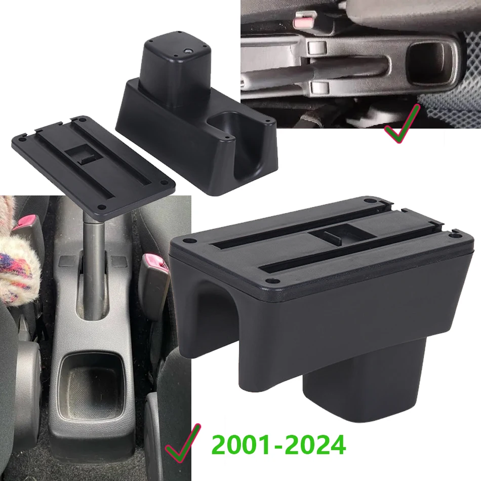 For Suzuki Swift Armrest Box For Suzuki Swift Car Armrest Accessories Interior details Storage Box Dedicated Retrofit 2001-2024