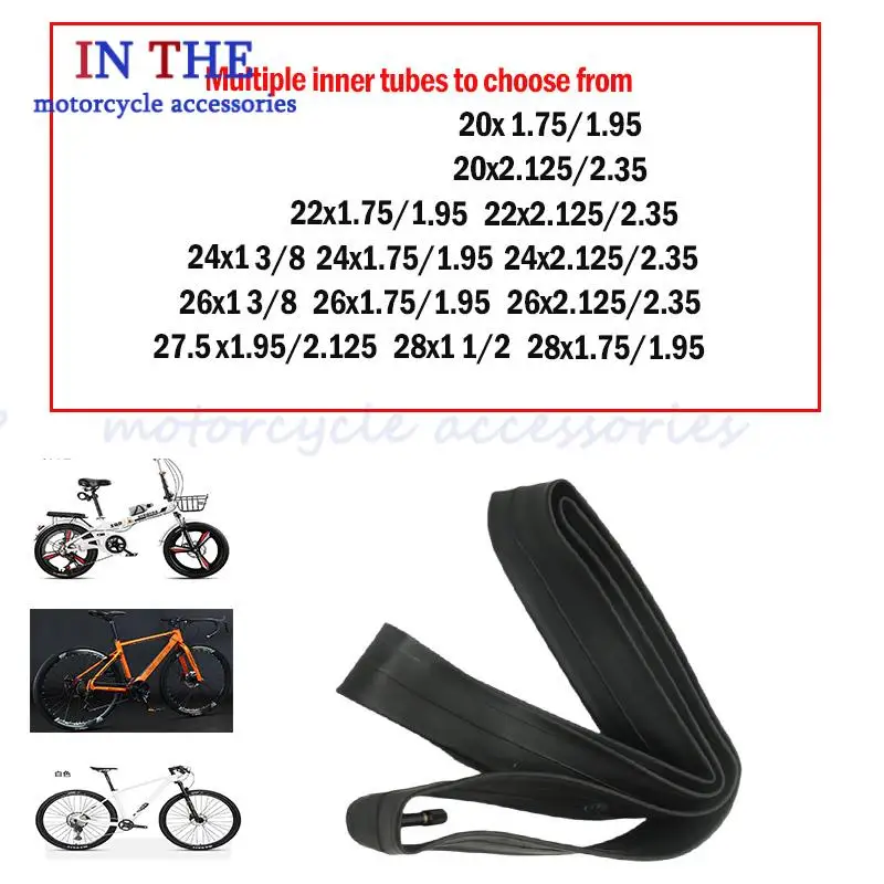 20/22/24/26/27.5/28 inch inner tube, suitable for various choices of electric scooters for mountain bikes
