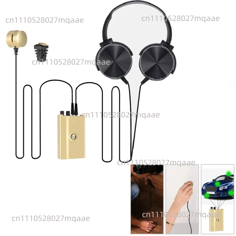 High Precision Microphone Leak Detector For Accurate Detection Of Water Pipe Leaks Underground Or Inside Walls