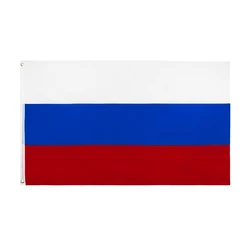 Johnin 90x150cm bianco blu rosso federazione russa Ru Russia Flag