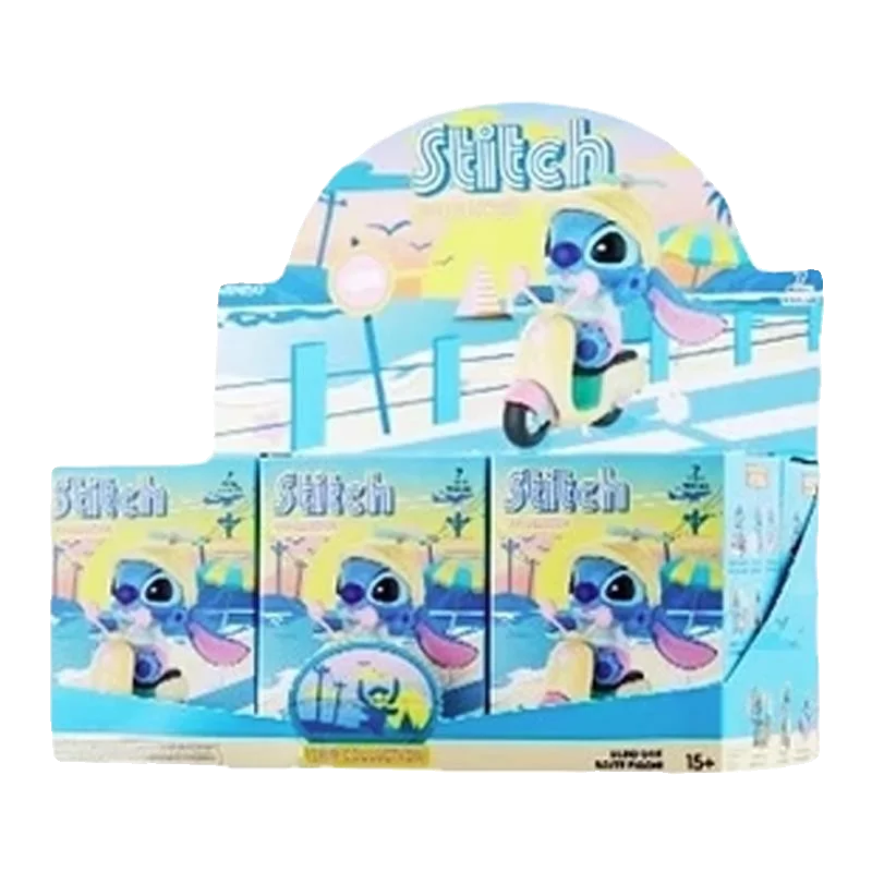 Interstellarny niemowlak pływa w figurkach Stitch z blind boxów, ozdobach, pamiętnikach do jazdy, luksusowych prezentach.