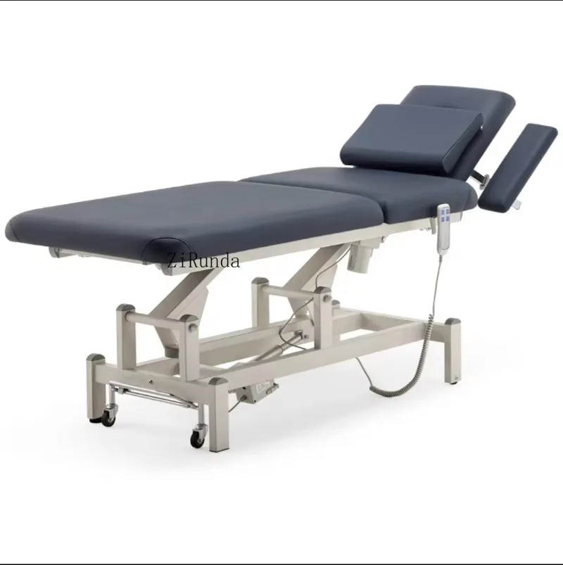 Fully Electric Lifting Beauty Bed Foldable Portable  Massage Bed