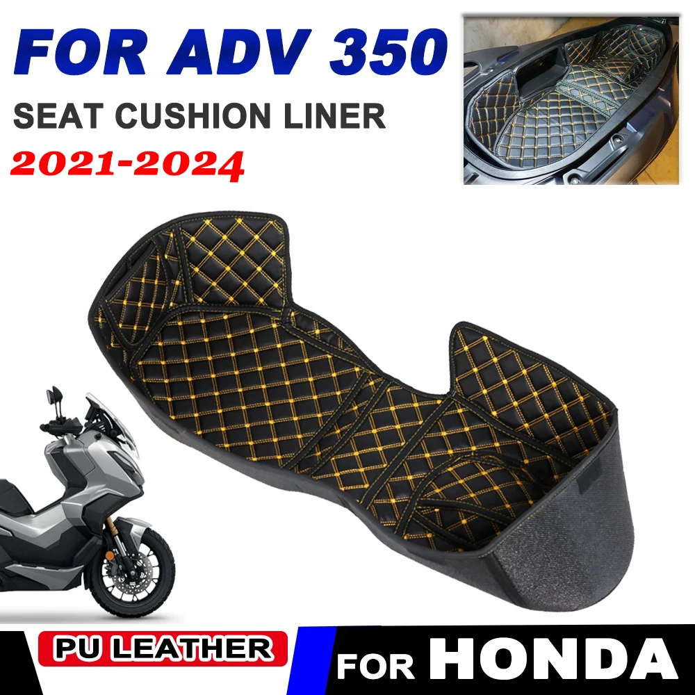 

Для Honda ADV 350 ADV350 2022 2023 2024, аксессуары для мотоциклов, сиденье для хранения багажника, подушка, коврик для багажника, внутренняя защита