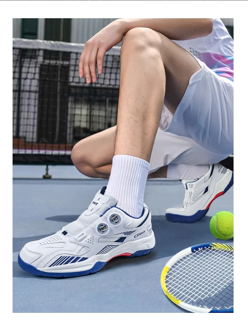 2025 Pro Badminton Shoes for Men and Women Sports Sneakers